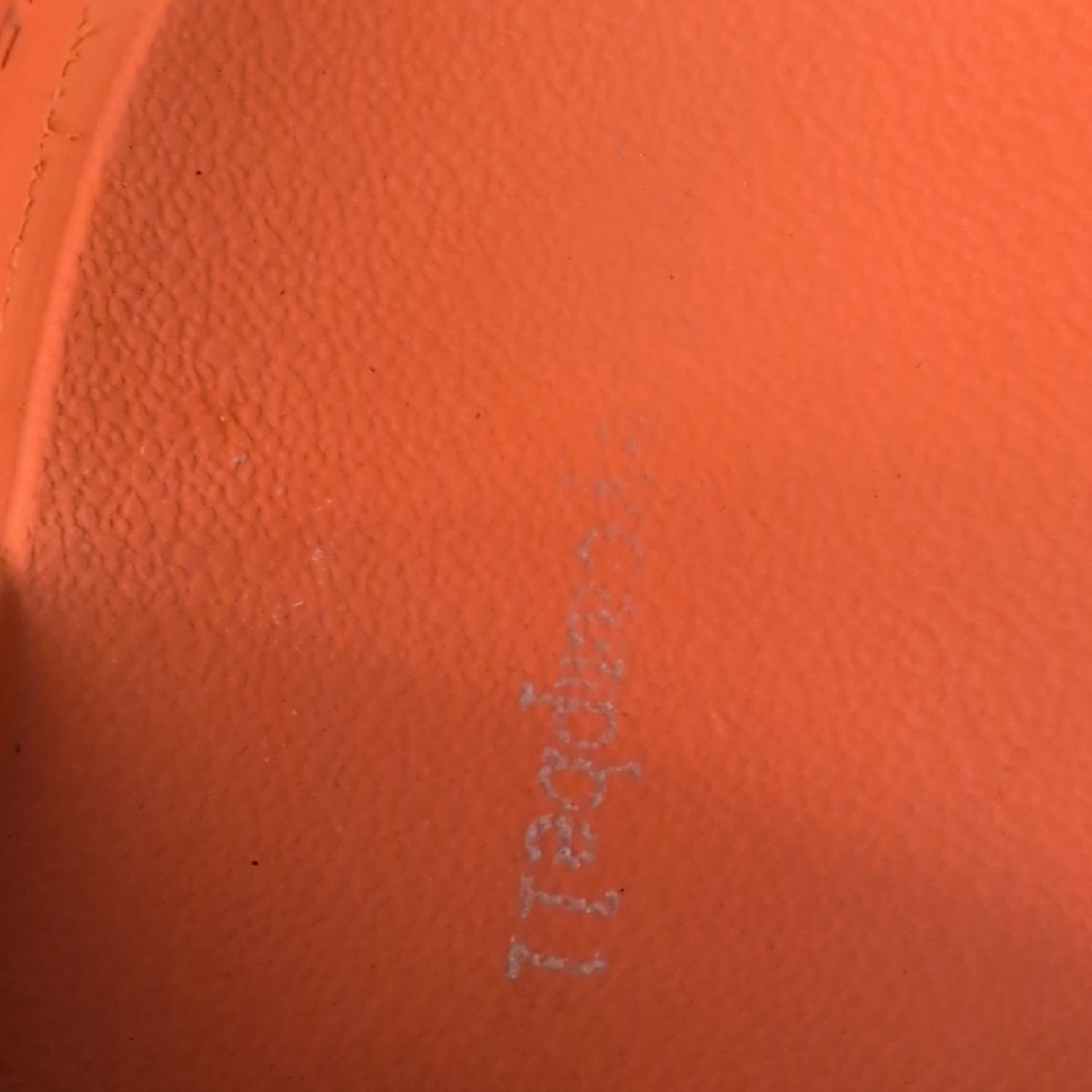 Women's Orange Slip-On Clogs - Picture 9 of 12